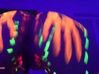 Blacklight Paint, Dildos, & Hooping- Thank you for 50K!